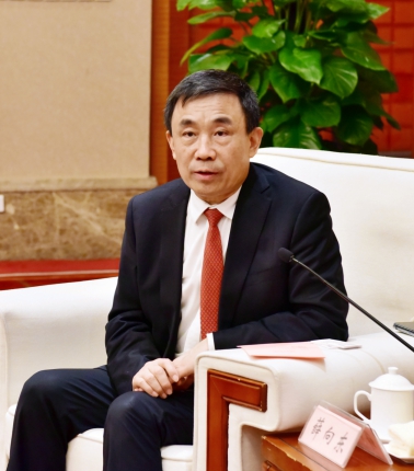薛向東拜會安徽省副省長張曙光