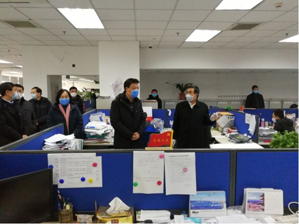 北京市政協(xié)主席吉林在東華軟件調(diào)研指導(dǎo)新冠疫情防控和復(fù)工復(fù)產(chǎn)工作